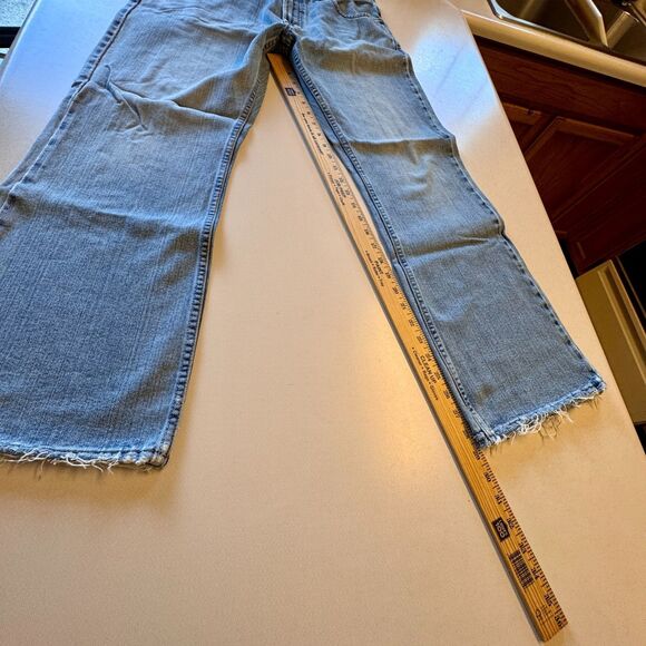 American Eagle Jeans Mens Size 33 Bootcut Y2K Distressed Grunge - Picture 11 of 16